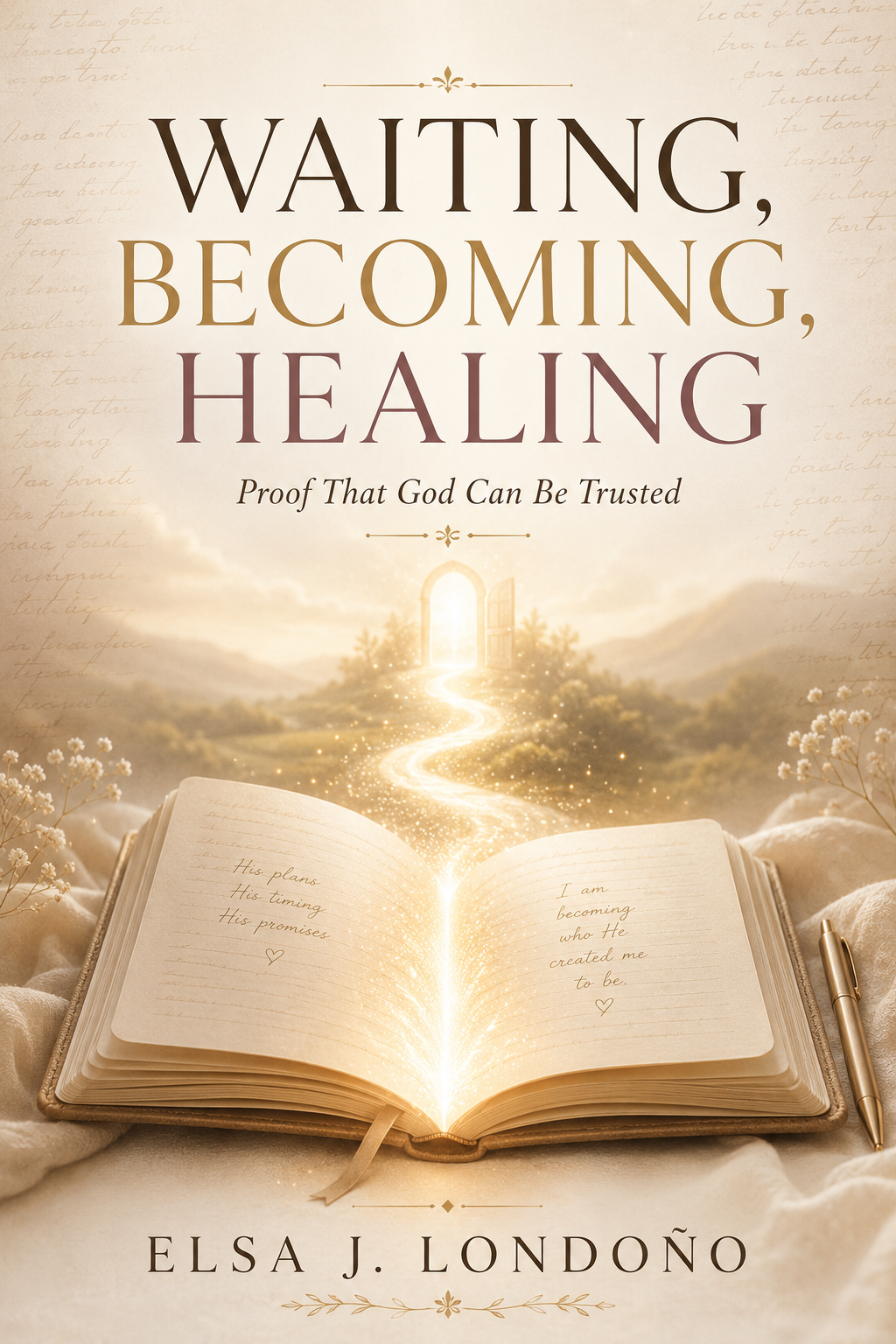 Waiting, Becoming, Healing book cover
